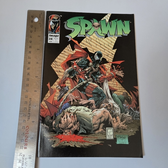 Spawn Comic Issue #28 Comic Book - Picture 6 of 6